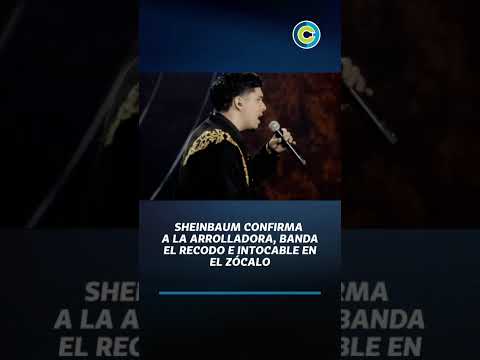 These are the artists who will perform at the September 15th festivities in the Zócalo