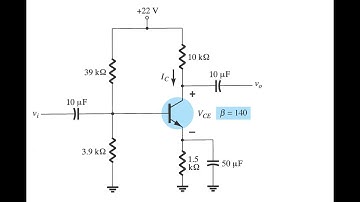 BJT Analysis (DC and AC Analysis)