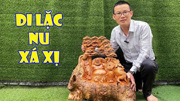 Nhanh tay để được sở hữu tượng Di Lặc tùng cao 63cm gỗ nu xá xị - Hàng đẹp đầu năm 2025