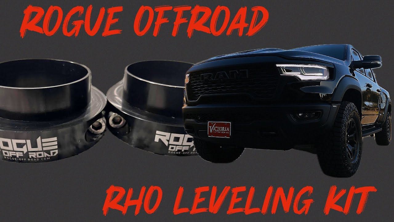 Rogue Racing Rho Leveling Kit Level Your Ram RHO the RIGHT Way: Rogue Offroad Preload Perch Kit ...
