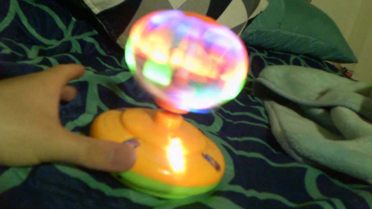 Super Top Automatic Musical Flashing Spinning Top Toy YouTube