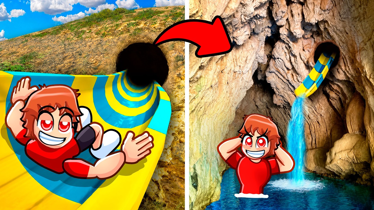 I Found a Secret UNDERGROUND WATERSLIDE In GTA 5!
