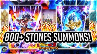 DOKKAN BATTLE 6TH ANNIVERSARY SUMMONS FOR MUI GOKU & SSBE VEGETA 800+ DRAGON STONES INSANE LUCK