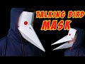 Paper Talking Bird Mask How To Make Halloween Mask Paper Paper Talking Bird Mask How To Make Halloween Mask Paper