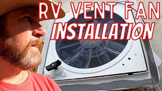Fantastic Fan Replacement in our RV