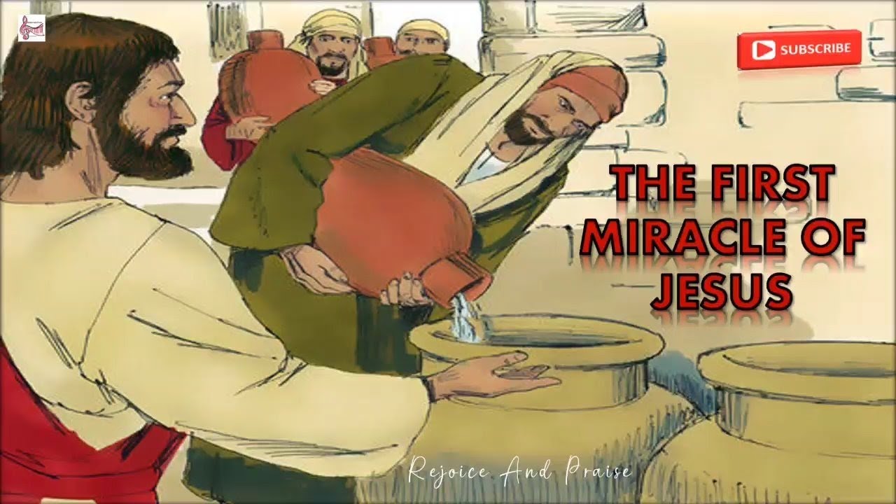 The Bible Stories @rejoiceandpraise || The First Miracle of Jesus - YouTube