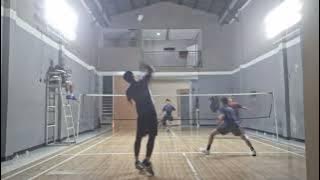 SERU!!! set kedua team produksi melawan team admin. BABAD HABIS!!!!!!!