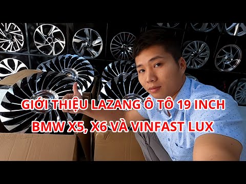 Giới thiệu lazang ô tô 19 inch AZ-191 lắp Vinfast Lux và BMW cực đẹp - Xe Hơi AZ