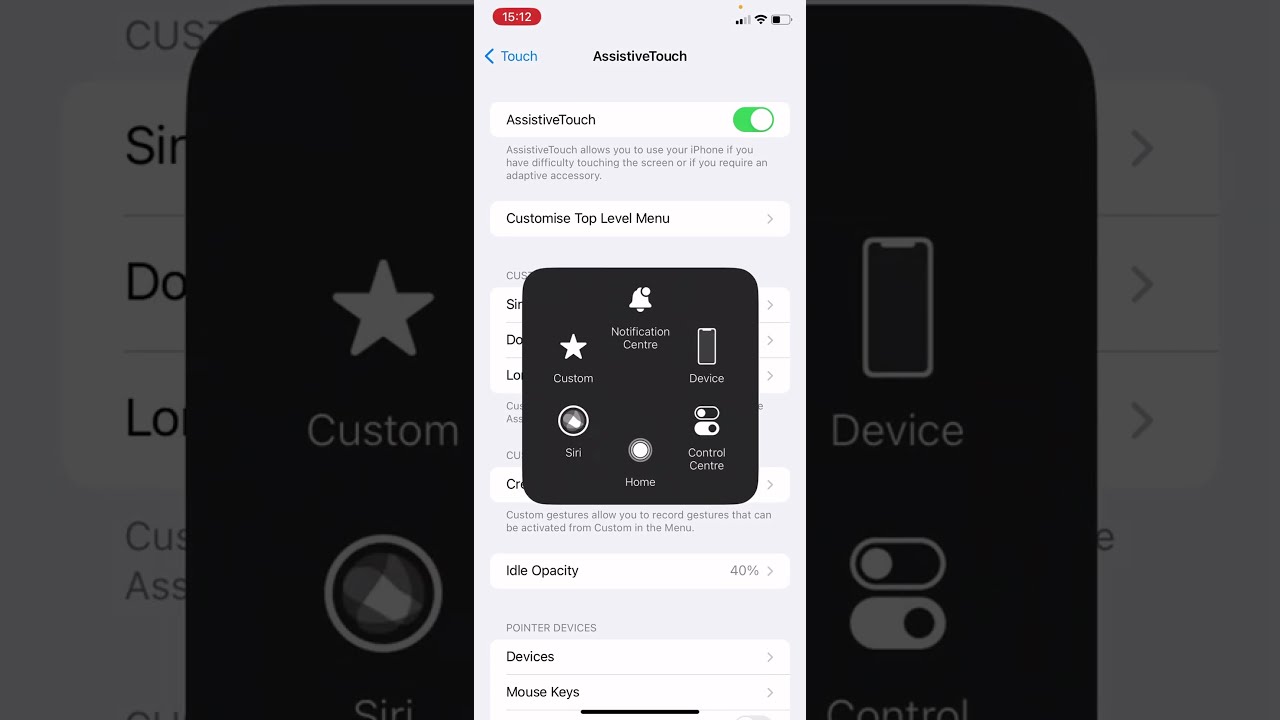 How To Turn On Activate Assistive Touch IPhone