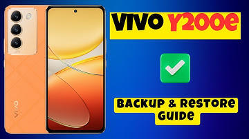 Vivo Y200e Backup & Reset Settings || Backup & Restore Guide || Take Full Backup