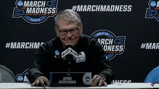 UConn Elite 8 Postgame Press Conference - 2024 NCAA Tournament