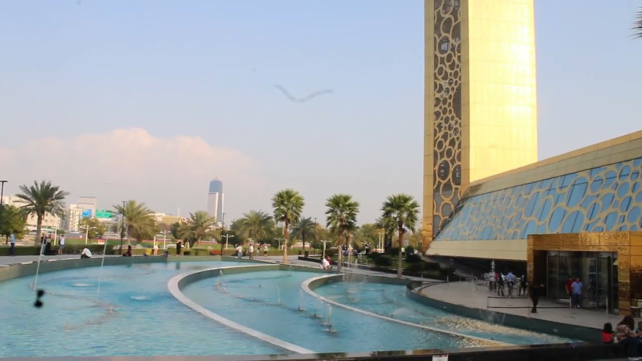 ОАЭ 🇦🇪 АРАБСКИЕ ЭМИРАТЫ 🇦🇪 ДУБАЙ РАМКА ДУБАЯ, АРКА ДУБАЯ, DUBAI FRAME Креативный фонтан