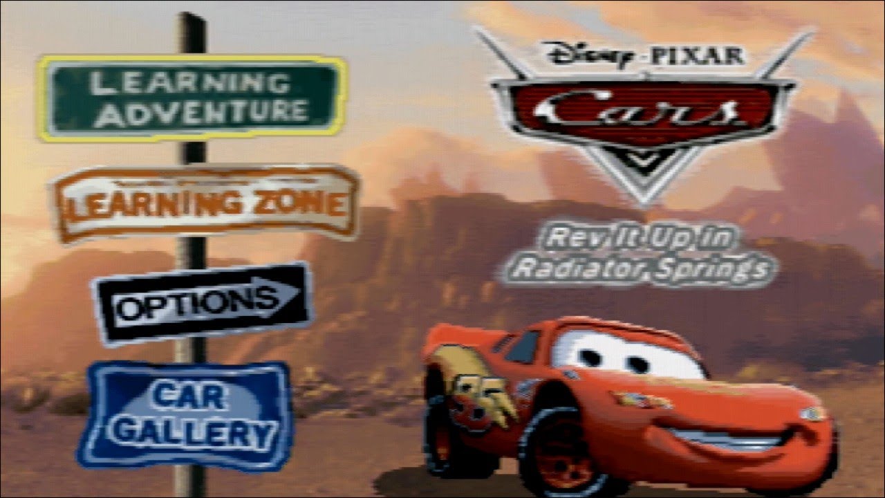 Cars: Rev It Up In Radiator Springs - V.Smile Learning Adventure Playthrough