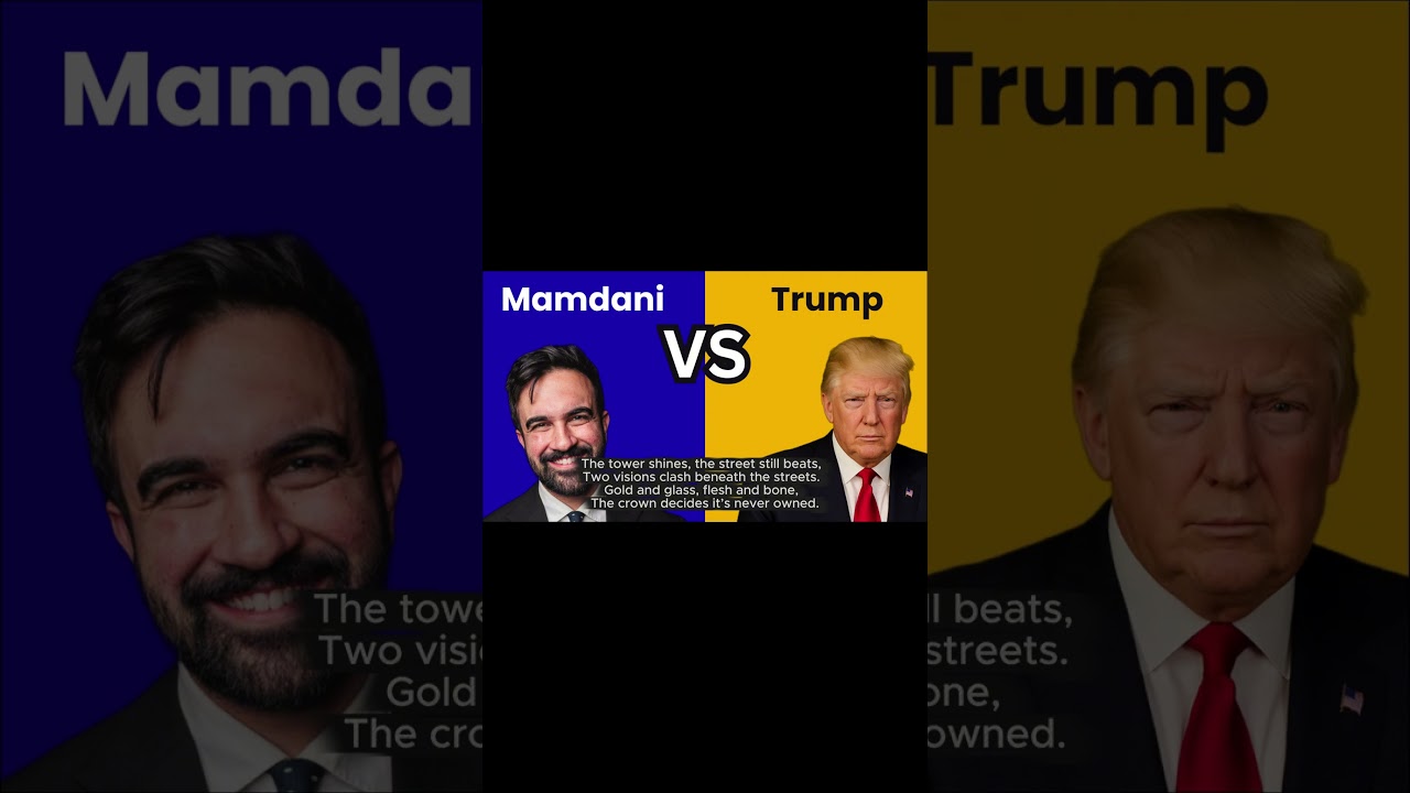 Zohran Mamdani vs Trump - Two Approaches Collide (Song)