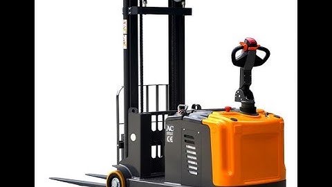 EKKO Electric Counterbalance Walkie Stacker - 2860lb Capacity