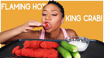 HOT CHEETO KING CRAB MUKBANG RANCH