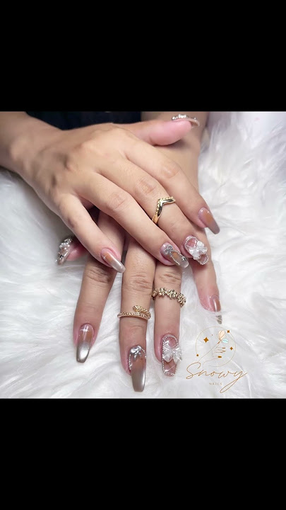 Luxury💅✨ 📍Credit: https://youtu.be/BTXgAflJnrQ?si=3-vyWwWZclJUhLBM #thankyou  #nailart #nails