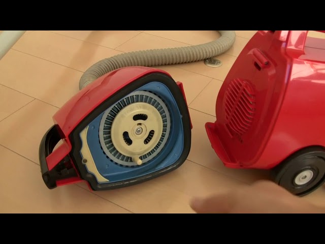 ナショナル 掃除機 隼 1970年代 昭和レトロ Old vacuum cleaner - YouTube