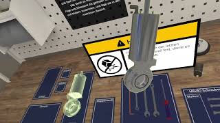 Valve Maintenance Training in VR — Assembly & Disassembly
