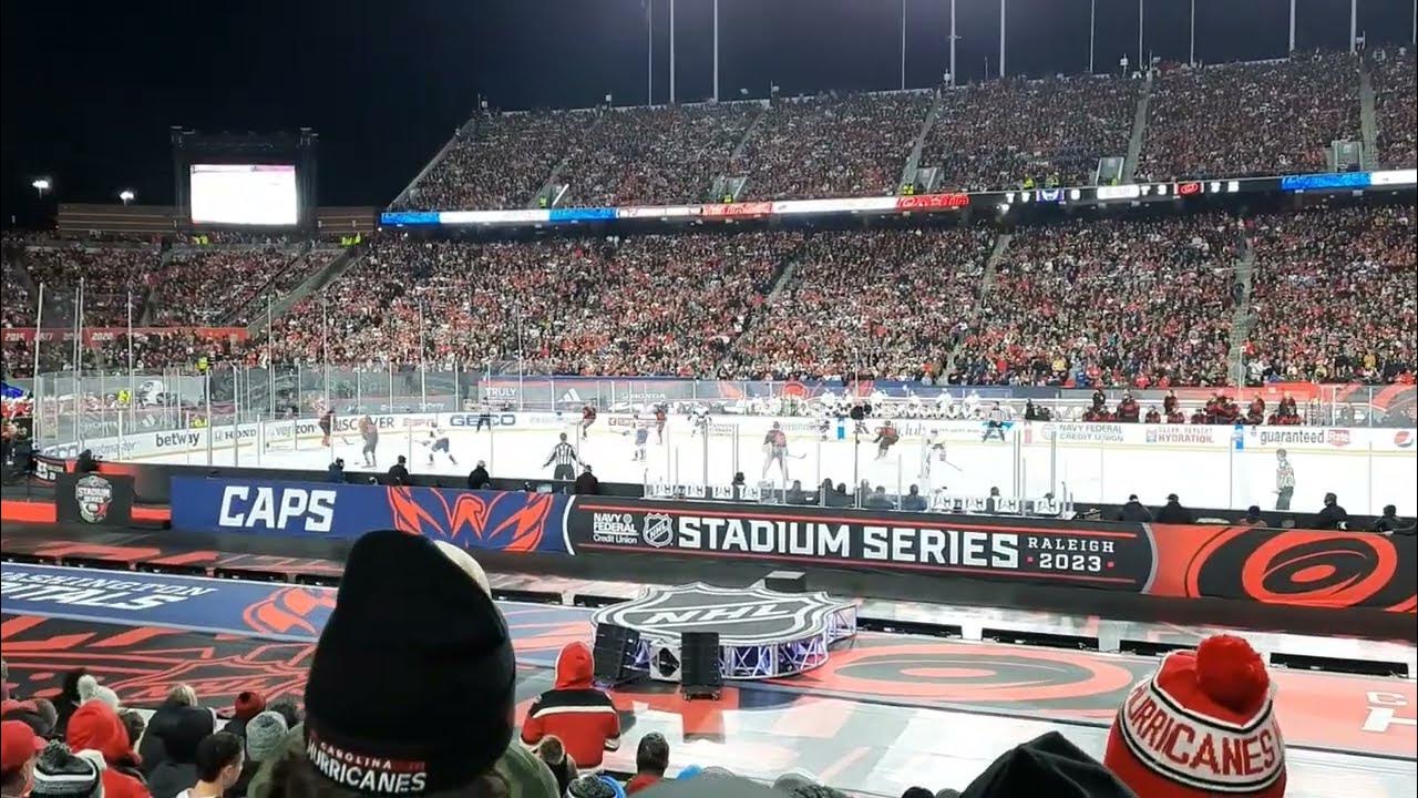 Carolina Hurricanes score 4th goal at NHL Stadium Series 2023 LIVE