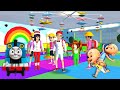 Video Terbaru Yuta Mio and friends sudah sampai di sekolah Upin Ipin Sakura School Simulator