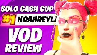 How NOAHREYLI Got 1ST PLACE in the SOLO CASH CUP