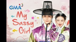 My Sassy Girl❤️ GMA-7 OST "Mali Na Ako" Abraham Lane (MV with lyrics)