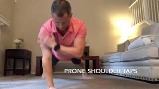 Prone Shoulder Taps