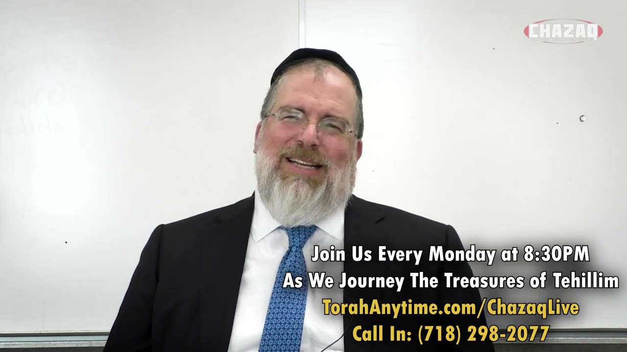 CHAZAQ's Tehillim Treasures Episode #67 Chapters: 133-134 | with Rabbi Yechiel Spero