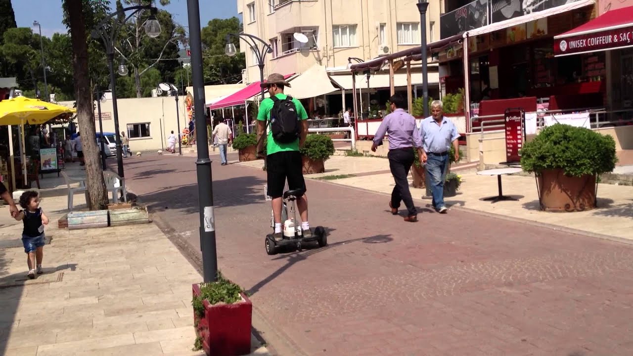 Electric scooter in Turkey YouTube