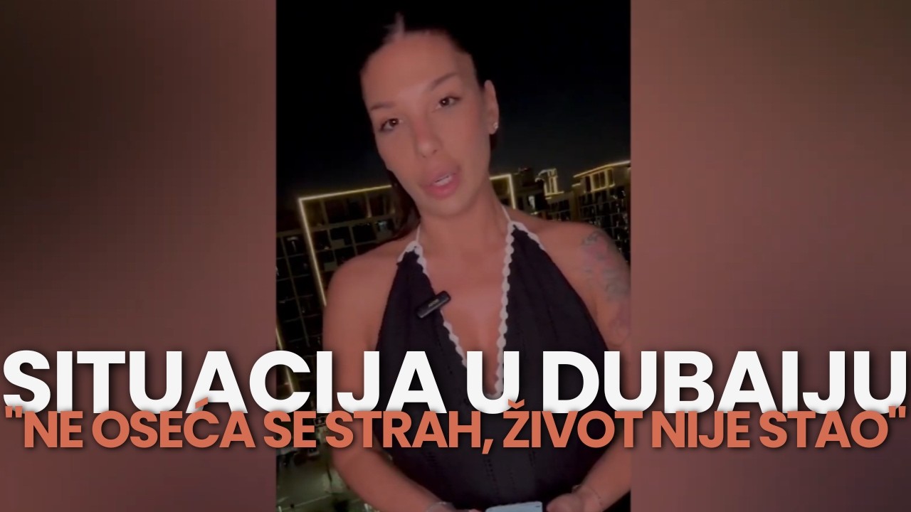 Ekskluzivno ukljucenje iz Dubaija - Nina Prlja - 