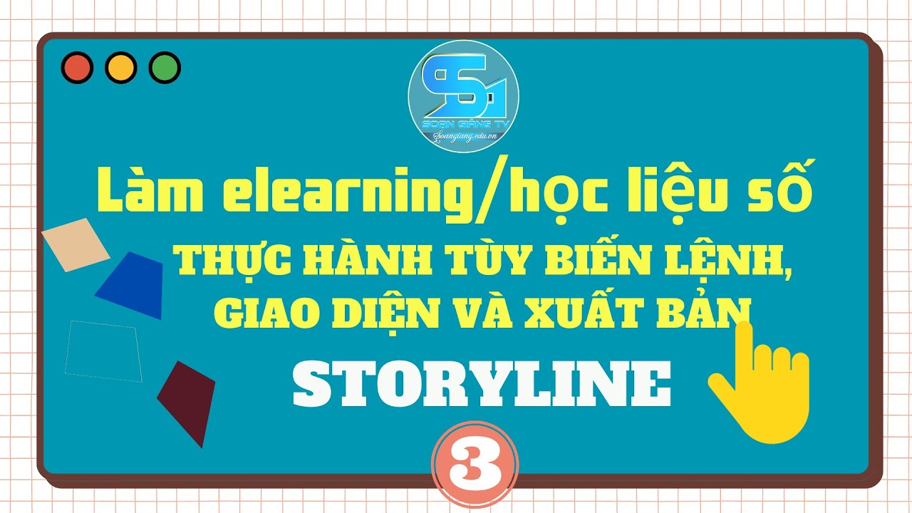 Elearning h c li u s b i 3 th c h nh t y bi n l nh ch nh giao di n v 