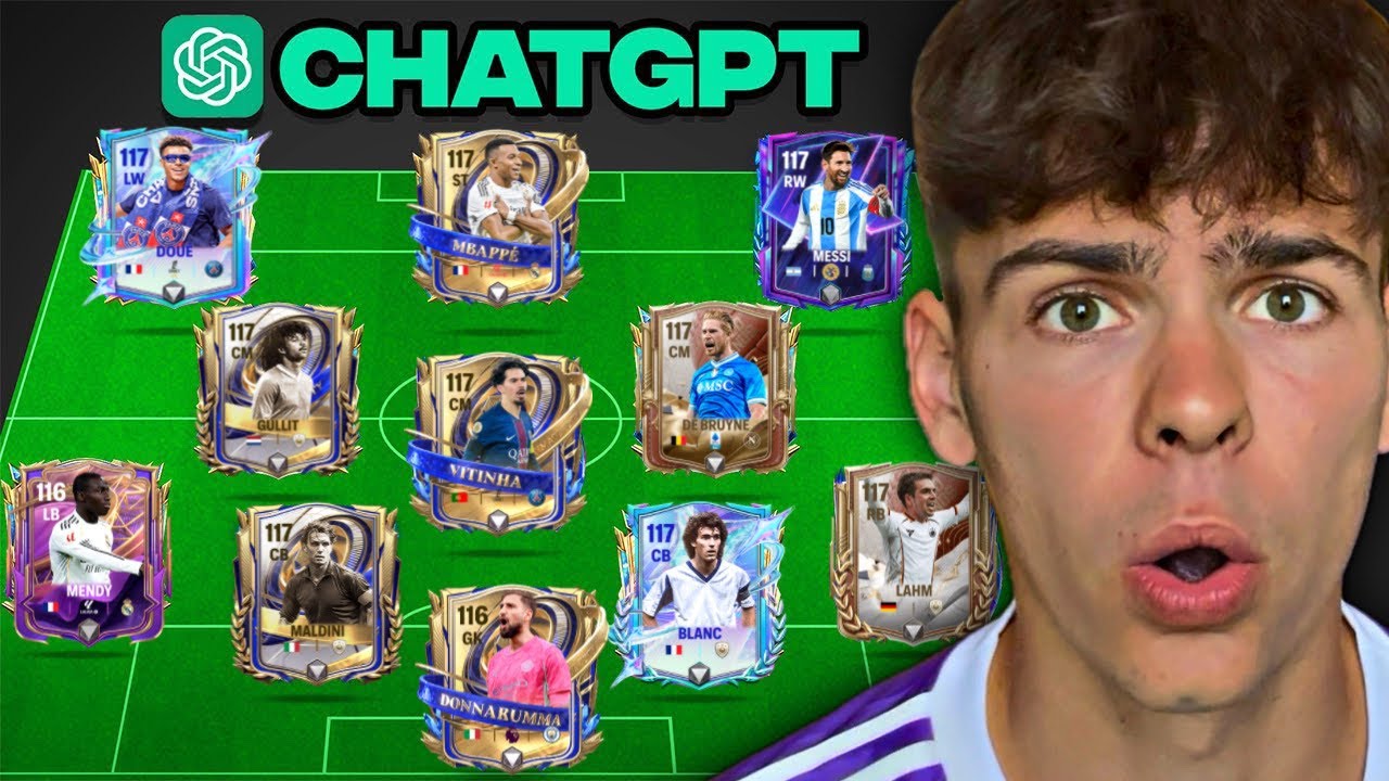 UMĚLÁ INTELIGENCE Staví Můj FC Mobile TÝM! 🤩