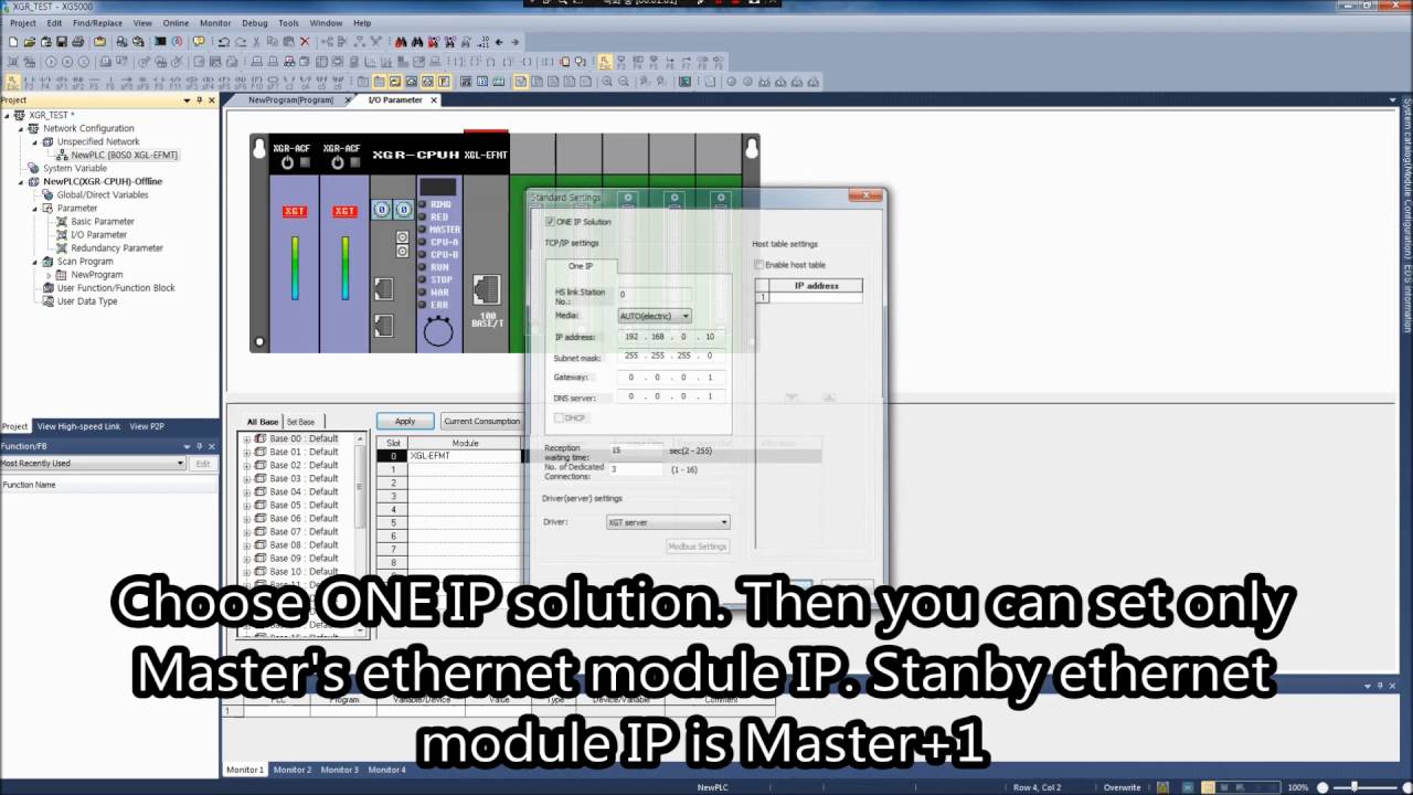 LS_PLC_05_How to Use Automatic Master Switchover (XGR: Redundancy PLC)