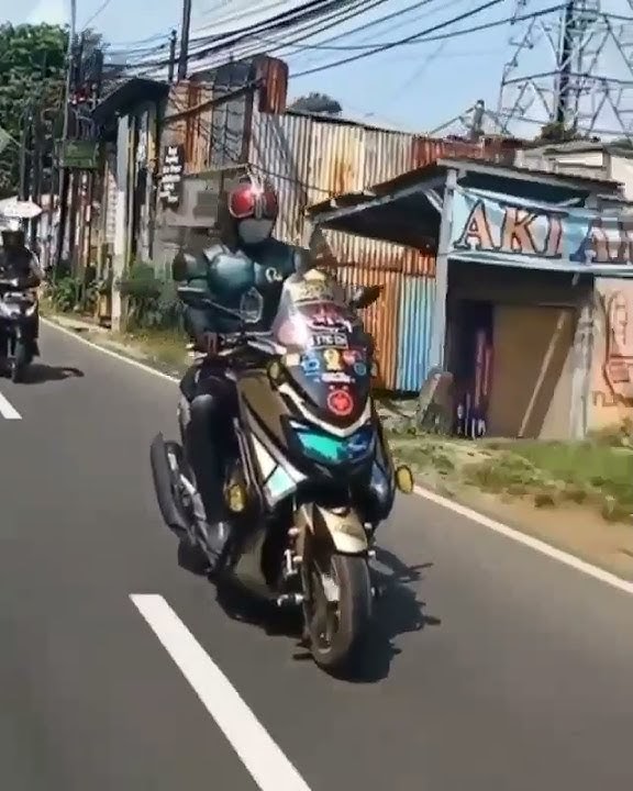 Satria baja hitam ketika di indo