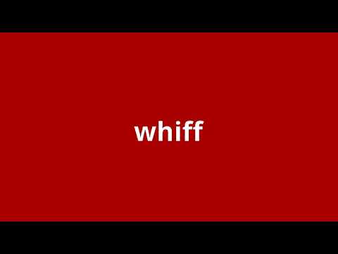 what is the meaning of whiff - YouTube