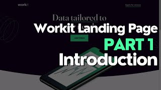 Workit Landing Page (Part 1) - Intro