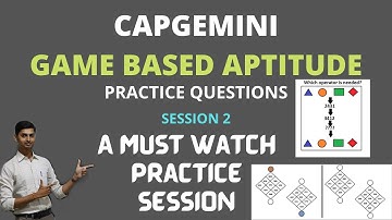 Capgemini Game Based Aptitude Test |Game Based Aptitude Practice Questions|Capgemini Questions