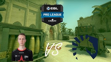 POV - Gla1ve (Astralis)(31-20) vs Liquid / mirage / ESL Pro League Season 8 Grand Final