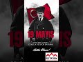 🇹🇷 19 Mayıs ruhunu gururla yaşıyoruz…Birlik, başarı ve güçlü yarınlar için omuz omuza 🇹🇷