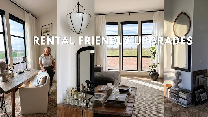 Rental Friendly Upgrades | Renter Friendly Home Decor Ideas | DIY Removable Upgrades | Design Tips