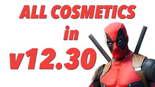 v12.30 All The New Cosmetics! (FORTNITE)