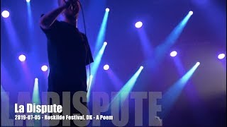 La Dispute - A Poem - 2019-07-04 - Roskilde Festival, DK