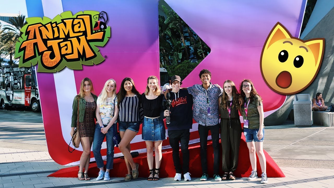 Animal Jam At Vidcon Overview Youtube