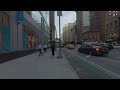 3D 180 VR, New York, Manhattan 6th Ave, 30th to 31th left side