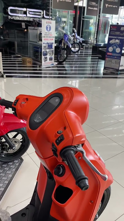 YAMAHA FAZZIO ORANGE READY STOCK #yamahaindonesia #yamahar6 #maxiyamaha #scooter #fazzio125