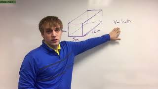 Finding the volume of a rectangular prism
