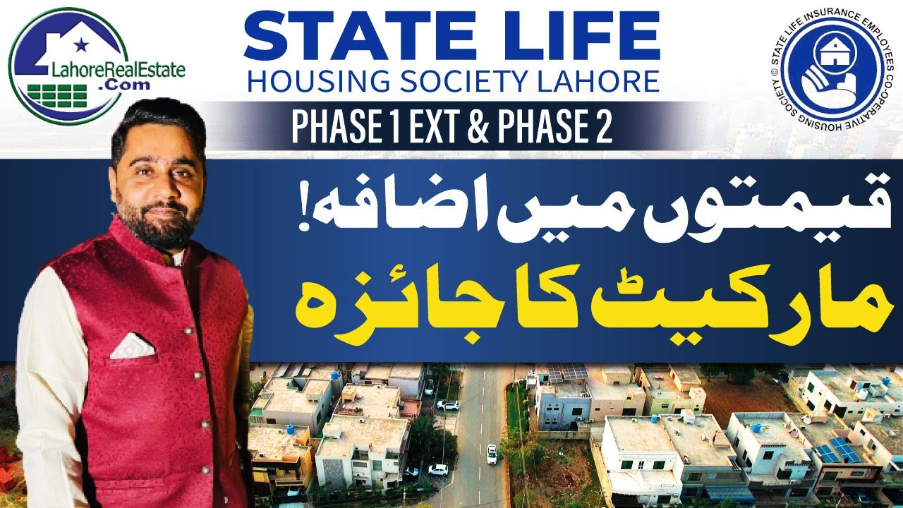 State Life Housing Society Lahore Phase 1 Ext & Phase 2 Property