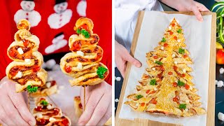 TOP 3 recipes for New Years puff pastry snacks Ideas for CHRISTMAS dinner 2024 ASMR