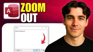 How to Zoom Out In Microsoft Access (Tutorial 2026)